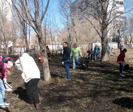 Всемирный День Матери-Земли, субботник в Самаре