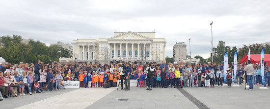 Юбилейный День физкультурника в Тюмени