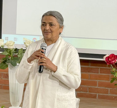 Visit of Sudha Didi to Vladivostok, Spiritual Development Center