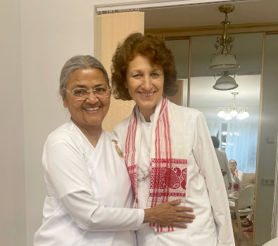 Visit of Sudha Didi to Vladivostok, Spiritual Development Center