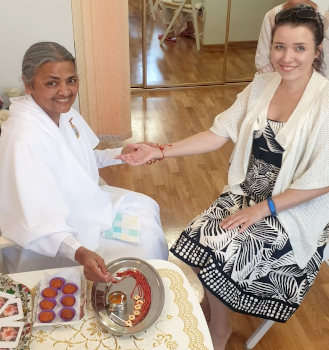 Visit of Sudha Didi to Vladivostok, Spiritual Development Center