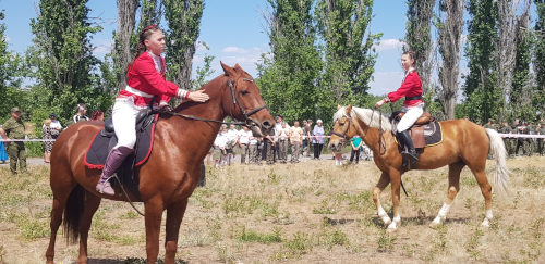 На празднике в Казачьем Кадетском корпусе, май 2024 год Волгоград